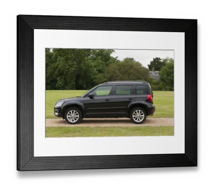 Framed Print : 2014 Skoda Yeti SE Framed Print : 2014 Skoda Yeti SE