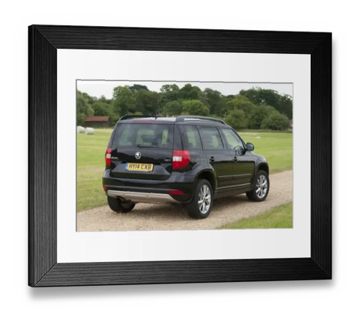 Framed Print : 2014 Skoda Yeti SE Framed Print : 2014 Skoda Yeti SE
