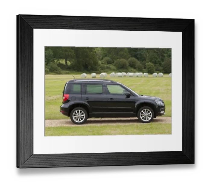 Framed Print : 2014 Skoda Yeti SE Framed Print : 2014 Skoda Yeti SE