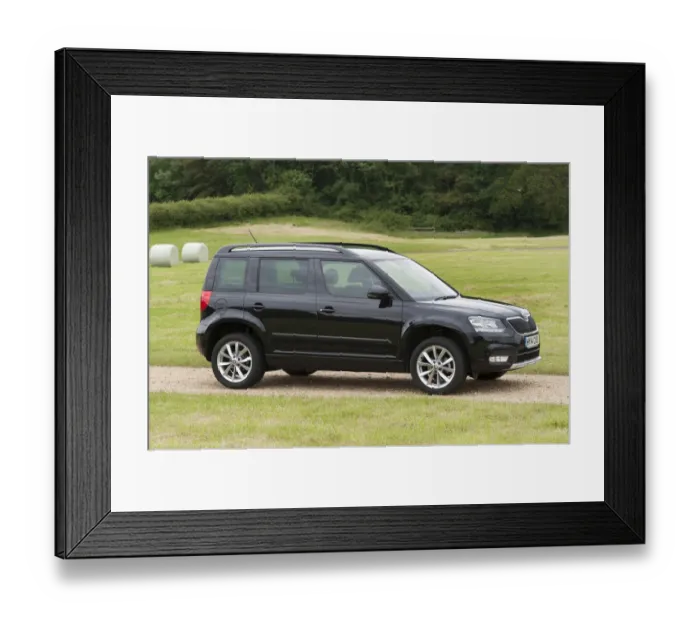 Framed Print : 2014 Skoda Yeti SE Framed Print : 2014 Skoda Yeti SE