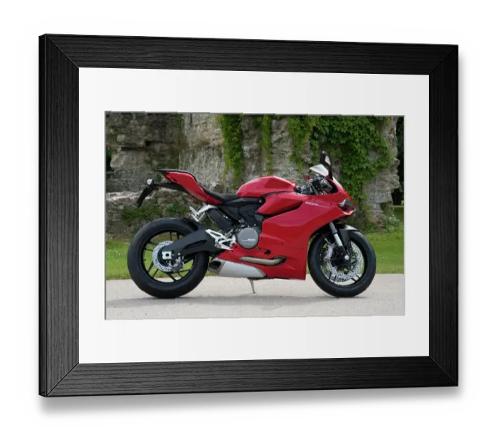 Framed Print : 2014 Ducati 899 Panigale