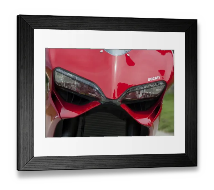 Framed Print : 2014 Ducati 899 Panigale