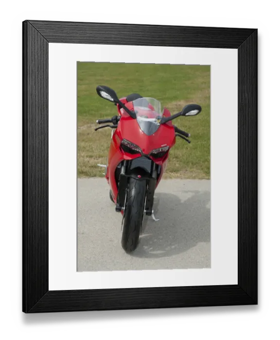 Framed Print : 2014 Ducati 899 Panigale