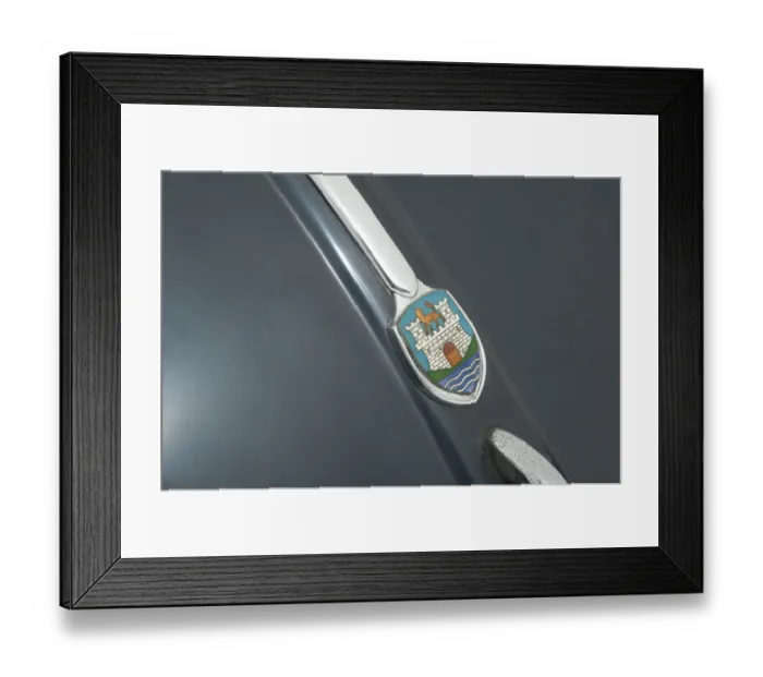 Framed Print : E01540 1953 Volkswagen Beetle Framed Print : E01540 1953 Volkswagen Beetle