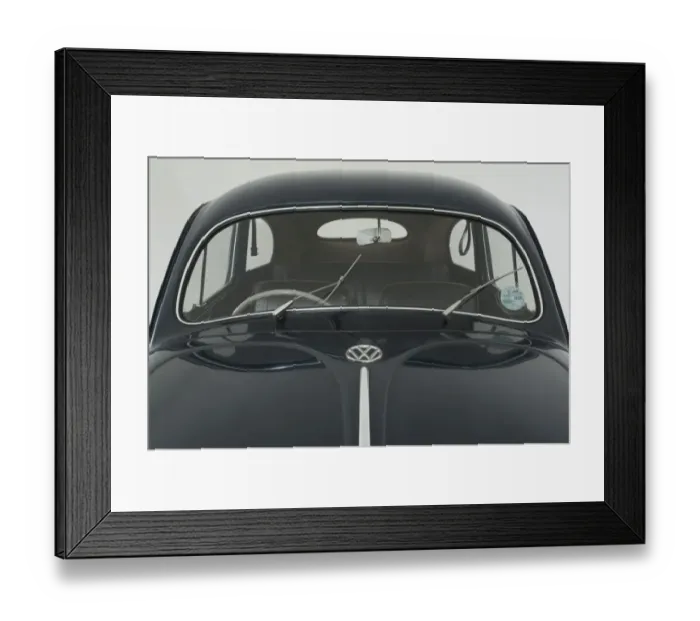 Framed Print : E01540 1953 Volkswagen Beetle Framed Print : E01540 1953 Volkswagen Beetle
