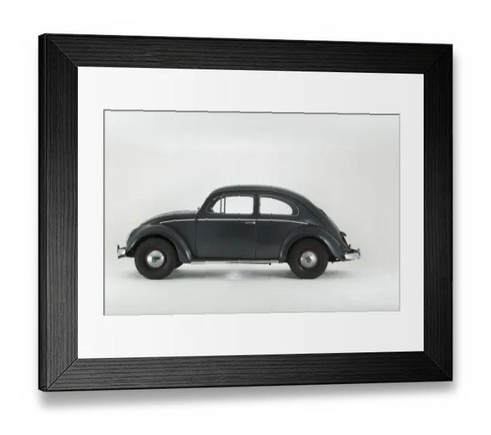 Framed Print : E01540 1953 Volkswagen Beetle Framed Print : E01540 1953 Volkswagen Beetle