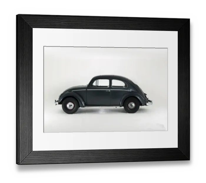 Framed Print : E01540 1953 Volkswagen Beetle Framed Print : E01540 1953 Volkswagen Beetle