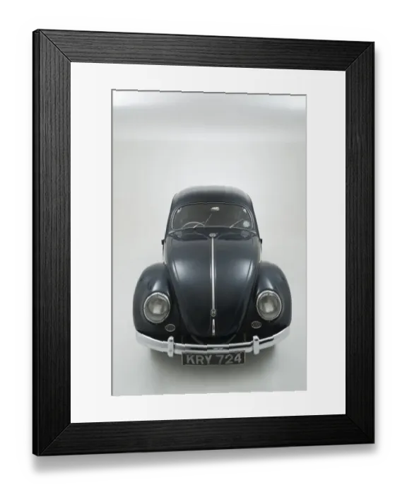 Framed Print : E01540 1953 Volkswagen Beetle Framed Print : E01540 1953 Volkswagen Beetle