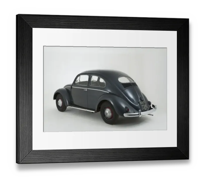 Framed Print : E01540 1953 Volkswagen Beetle Framed Print : E01540 1953 Volkswagen Beetle