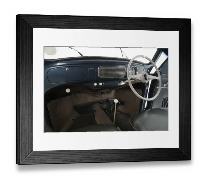 Framed Print : E01540 1953 Volkswagen Beetle Framed Print : E01540 1953 Volkswagen Beetle