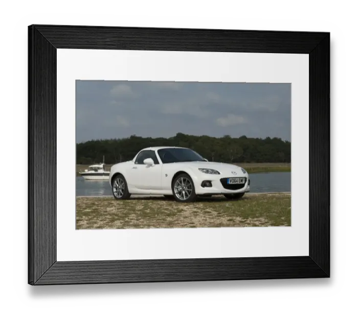 Framed Print : 2014 Mazda MX5 Roadster Coupe Framed Print : 2014 Mazda MX5 Roadster Coupe