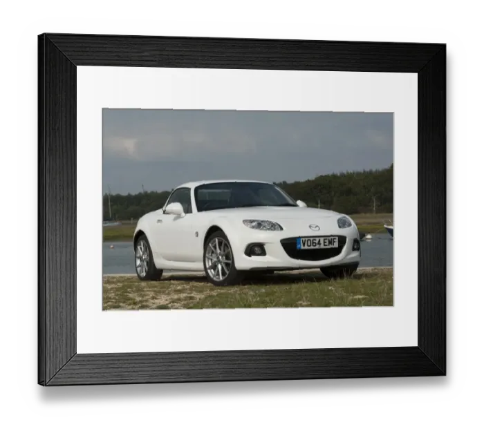 Framed Print : 2014 Mazda MX5 Roadster Coupe Framed Print : 2014 Mazda MX5 Roadster Coupe