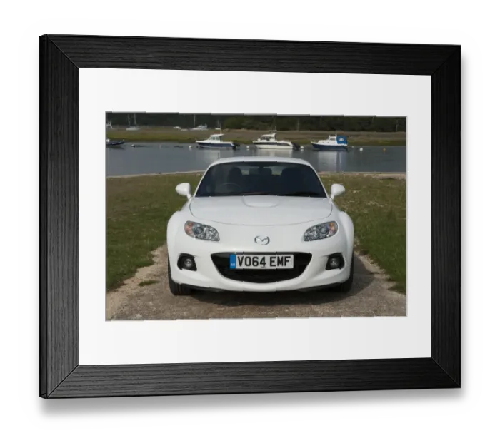 Framed Print : 2014 Mazda MX5 Roadster Coupe Framed Print : 2014 Mazda MX5 Roadster Coupe