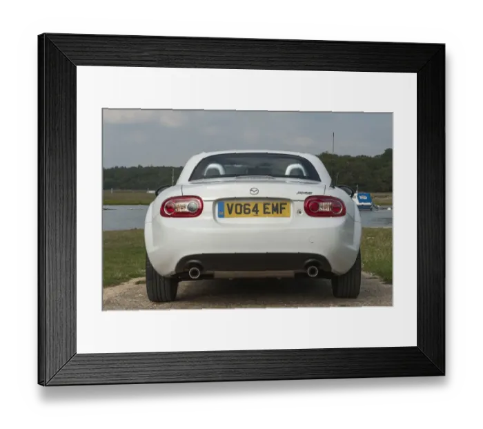Framed Print : 2014 Mazda MX5 Roadster Coupe Framed Print : 2014 Mazda MX5 Roadster Coupe