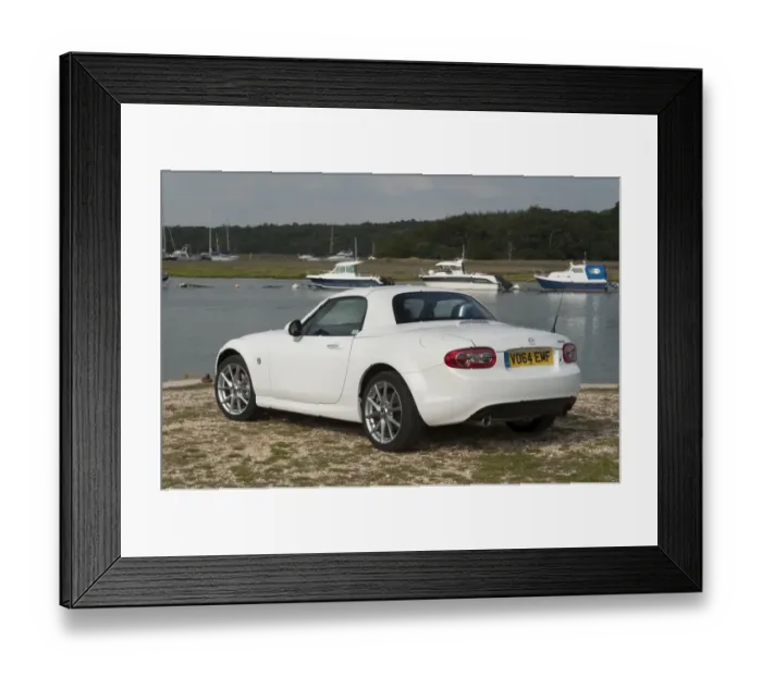 Framed Print : 2014 Mazda MX5 Roadster Coupe Framed Print : 2014 Mazda MX5 Roadster Coupe