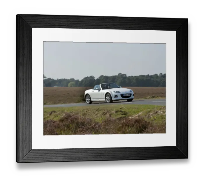 Framed Print : 2014 Mazda MX5 Roadster Coupe Framed Print : 2014 Mazda MX5 Roadster Coupe