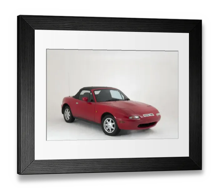 Framed Print : E01547 Mazda MX5 MK1 Roadster 1990 Framed Print : E01547 Mazda MX5 MK1 Roadster 1990