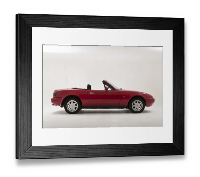 Framed Print : E01547 Mazda MX5 MK1 Roadster 1990 Framed Print : E01547 Mazda MX5 MK1 Roadster 1990