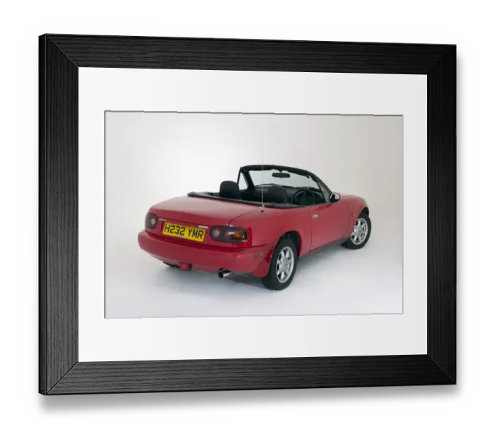 Framed Print : E01547 Mazda MX5 MK1 Roadster 1990 Framed Print : E01547 Mazda MX5 MK1 Roadster 1990