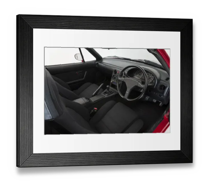 Framed Print : E01547 Mazda MX5 MK1 Roadster 1990 Framed Print : E01547 Mazda MX5 MK1 Roadster 1990