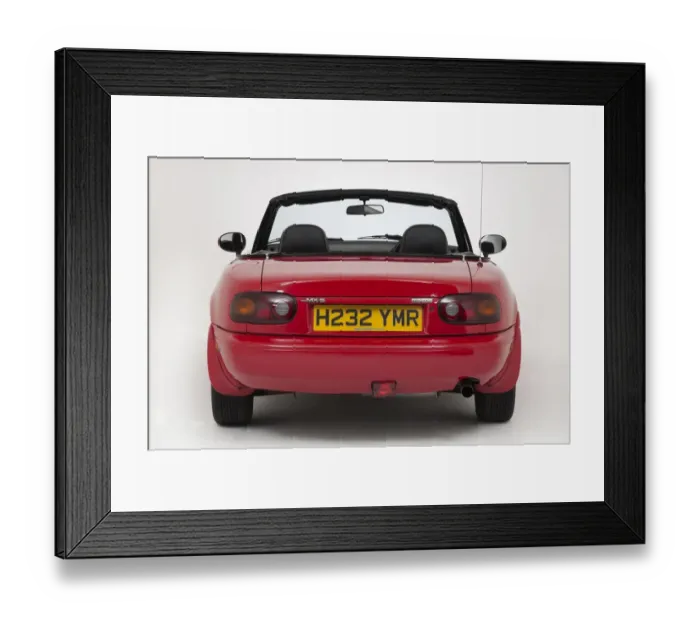 Framed Print : E01547 Mazda MX5 MK1 Roadster 1990 Framed Print : E01547 Mazda MX5 MK1 Roadster 1990