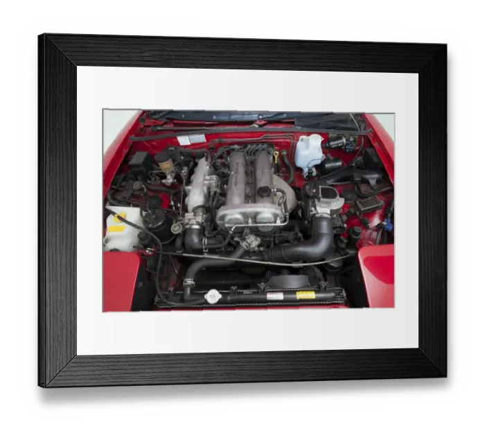 Framed Print : E01547 Mazda MX5 MK1 Roadster 1990