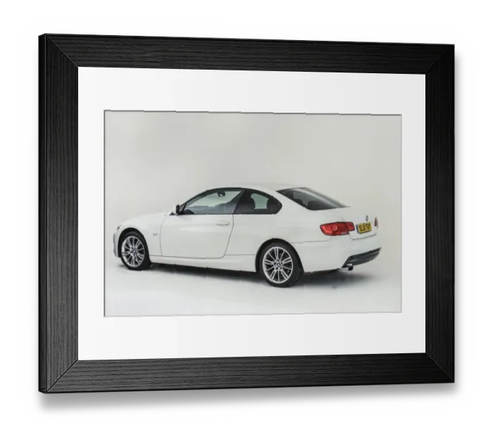 Framed Print : 2011 BMW 3 series Coupe Framed Print : 2011 BMW 3 series Coupe