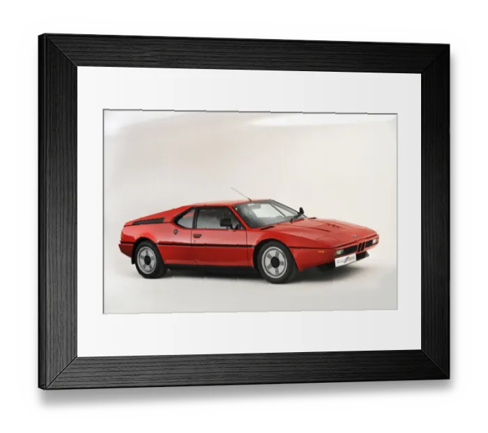 Framed Print : 1980 BMW M1 Framed Print : 1980 BMW M1