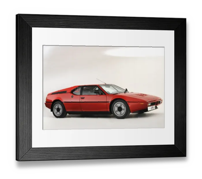 Framed Print : 1980 BMW M1 Framed Print : 1980 BMW M1