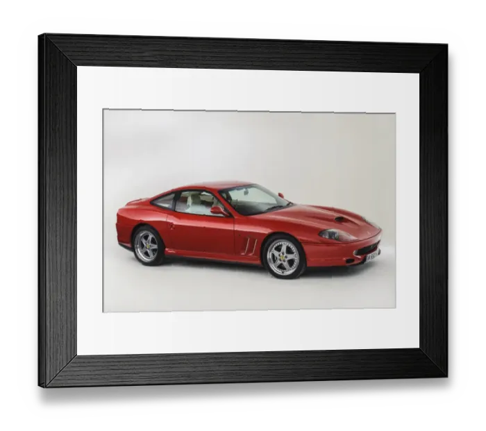 Framed Print : 2000 Ferrari F550 Maranello Framed Print : 2000 Ferrari F550 Maranello