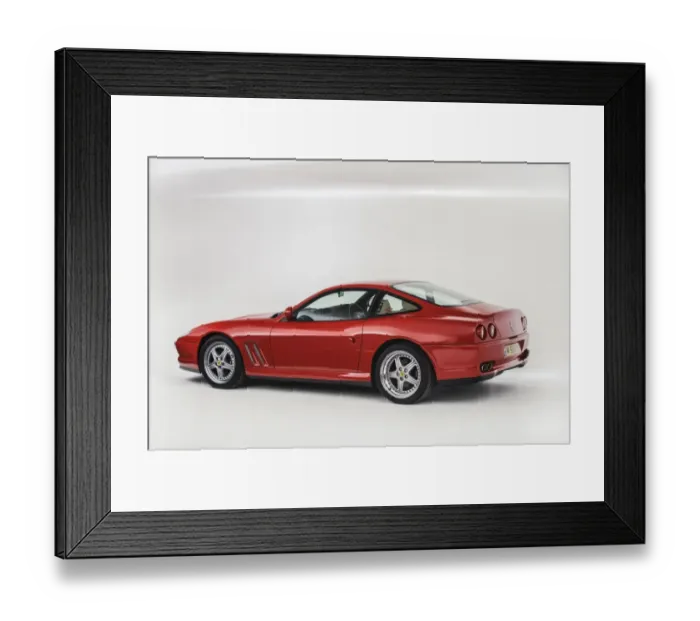 Framed Print : 2000 Ferrari F550 Maranello