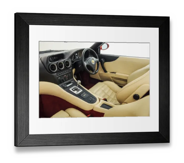 Framed Print : 2000 Ferrari F550 Maranello Framed Print : 2000 Ferrari F550 Maranello