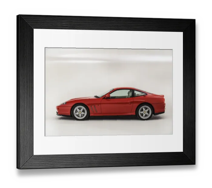 Framed Print : 2000 Ferrari F550 Maranello Framed Print : 2000 Ferrari F550 Maranello