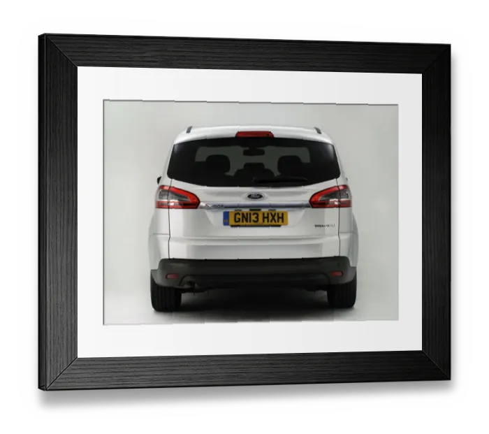 Framed Print : 2013 Ford S-Max Framed Print : 2013 Ford S-Max