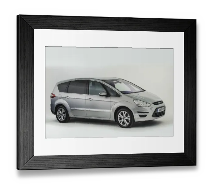 Framed Print : 2013 Ford S-Max Framed Print : 2013 Ford S-Max