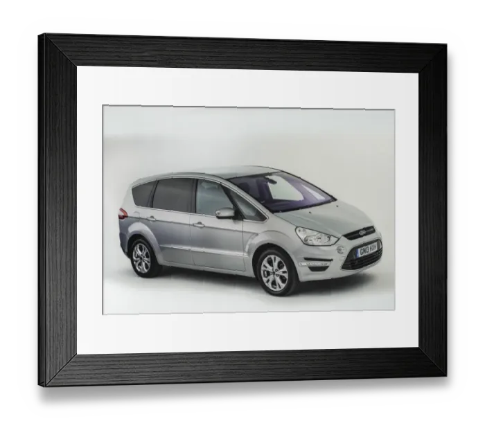 Framed Print : 2013 Ford S-Max