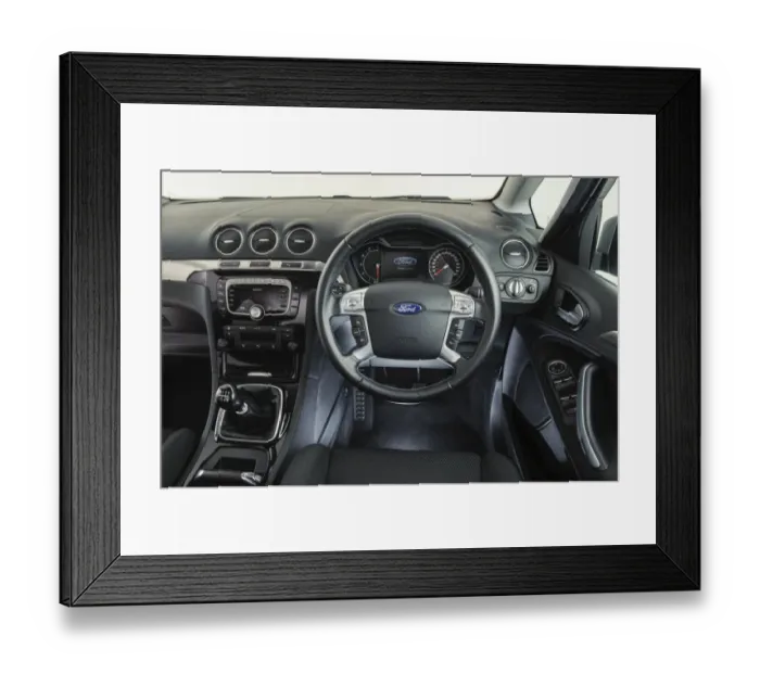 Framed Print : 2013 Ford S-Max