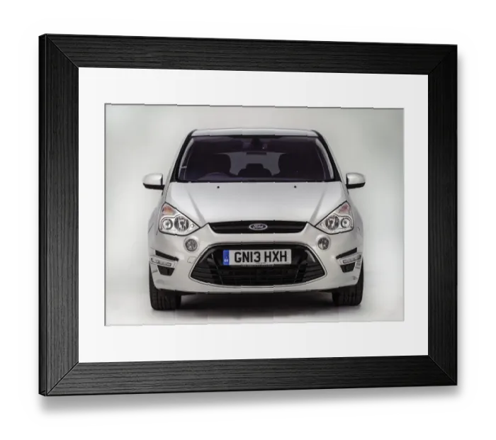 Framed Print : 2013 Ford S-Max Framed Print : 2013 Ford S-Max
