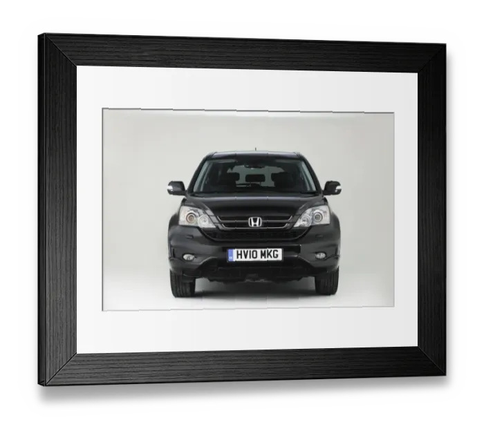 Framed Print : 2010 Honda CRV Framed Print : 2010 Honda CRV