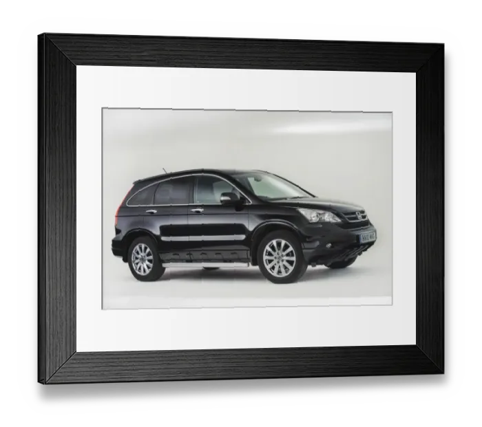 Framed Print : 2010 Honda CRV Framed Print : 2010 Honda CRV