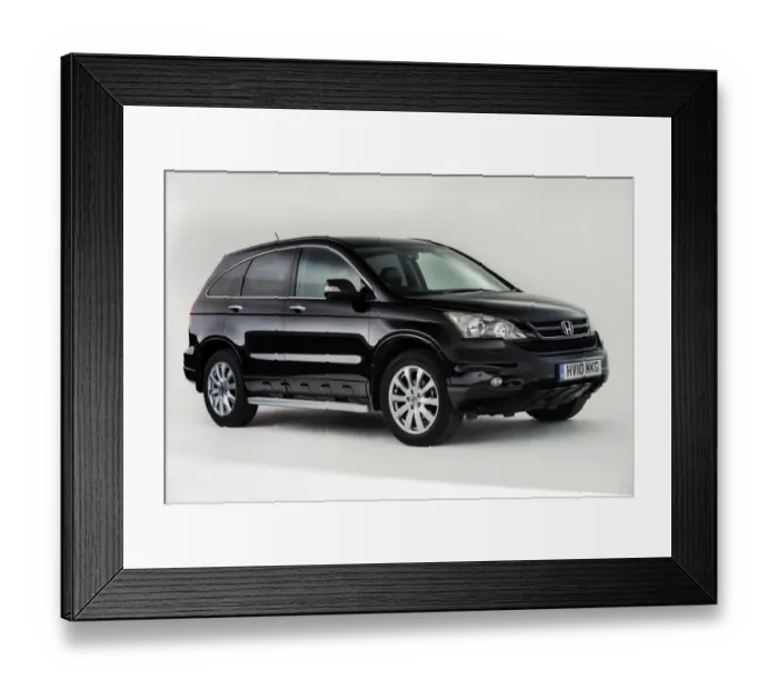 Framed Print : 2010 Honda CRV