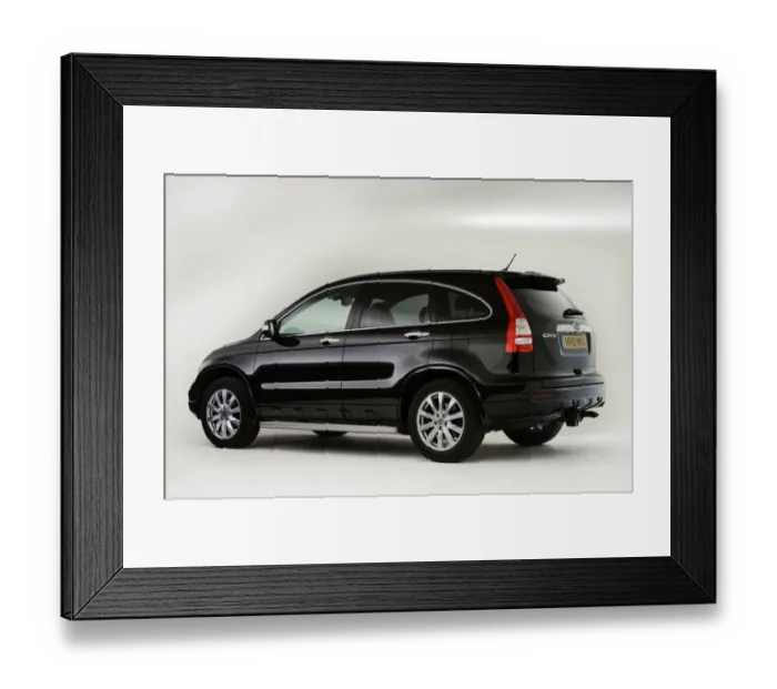 Framed Print : 2010 Honda CRV