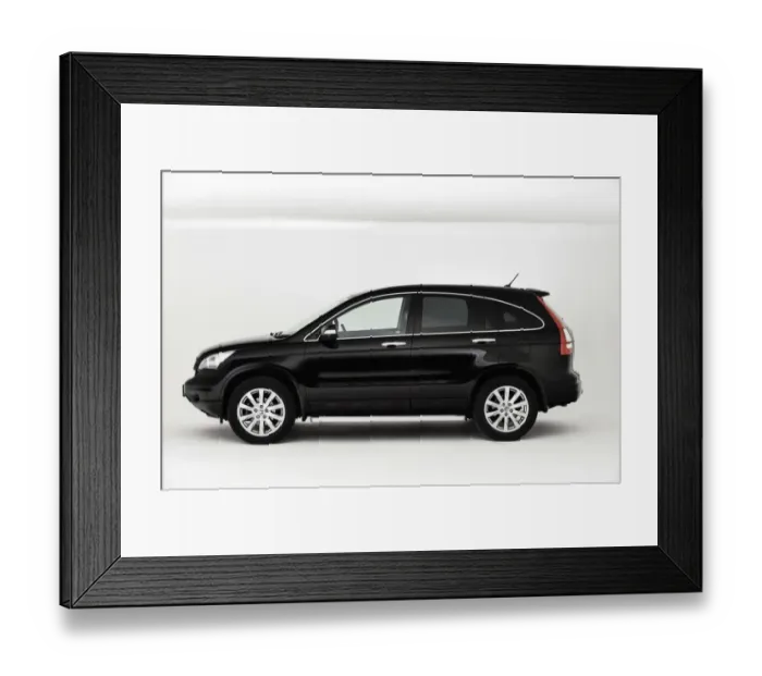 Framed Print : 2010 Honda CRV