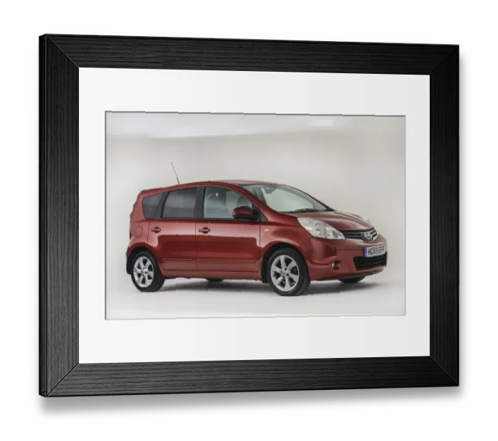 Framed Print : 2009 Honda Civic type S