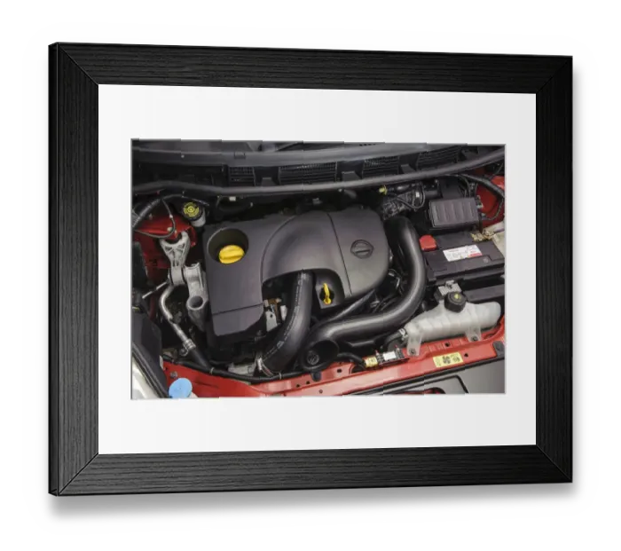 Framed Print : 2009 Nissan Note Framed Print : 2009 Nissan Note