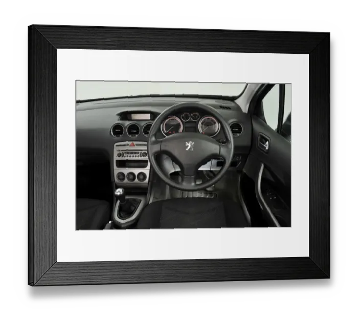 Framed Print : 2007 Peugeot 308 Framed Print : 2007 Peugeot 308
