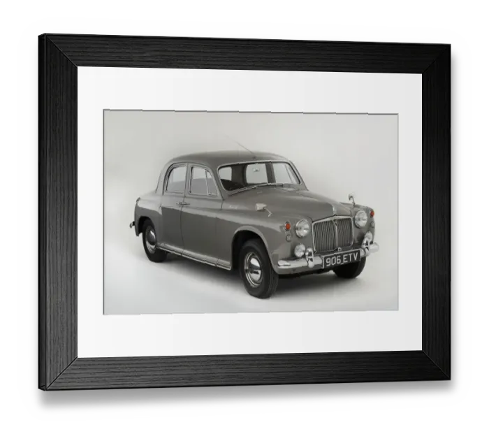 Framed Print : 1958 Rover 90