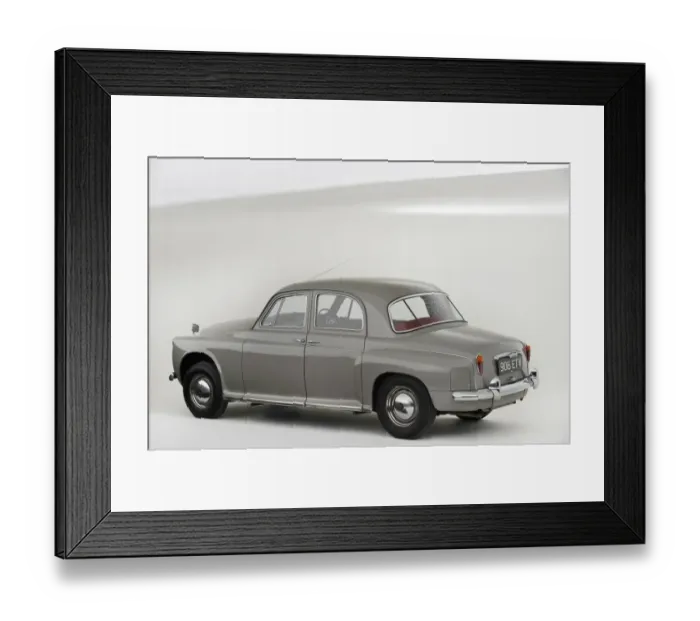 Framed Print : 1958 Rover 90