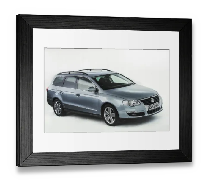 Framed Print : 2006 Volkswagen Passat Estate