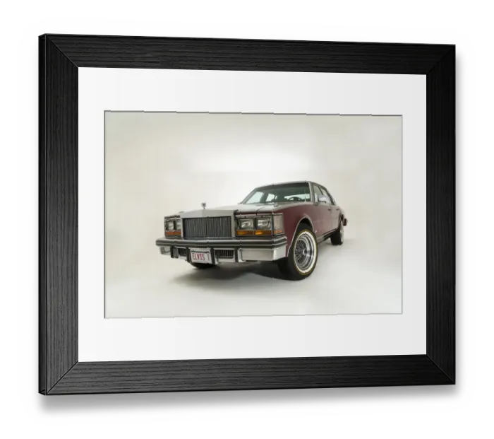 Framed Print : Cadillac Seville 1976, The last car owned by Elvis Presley Framed Print : Cadillac Seville 1976, The last car owned by Elvis Presley